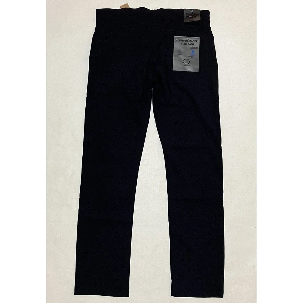 Tailor Vintage Men Size 36 X 32 Navy Performance Tech Golf Canaan Slim Fit Pants